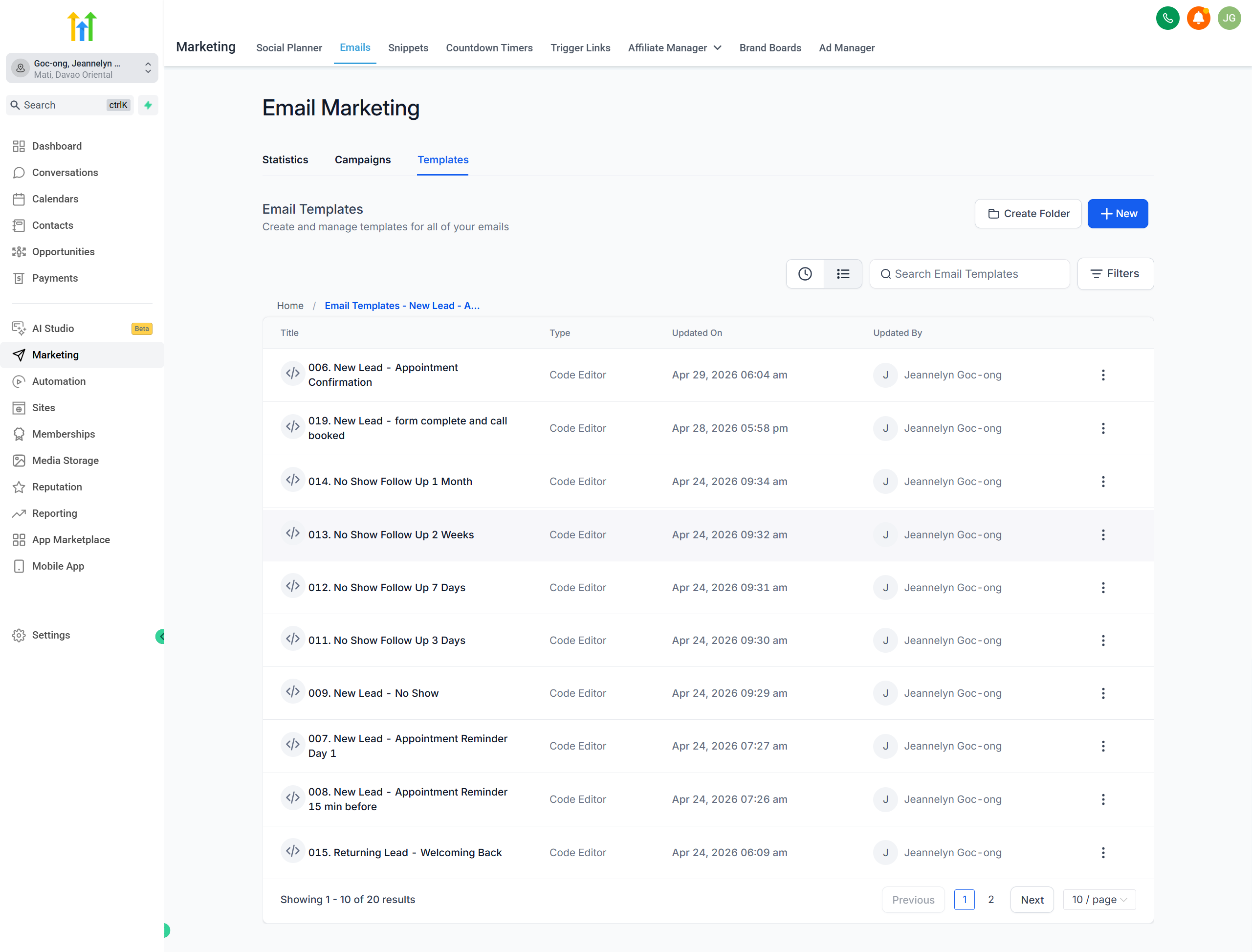 Email Templates